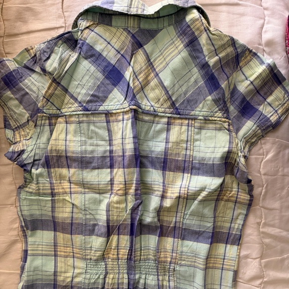 Girl shirt Sleeve Button-Up Shirt - Picture 3 of 3